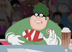 This is the Avatar Image for the Captain XL (SheZow) AI Voice and Text to Speech Generator